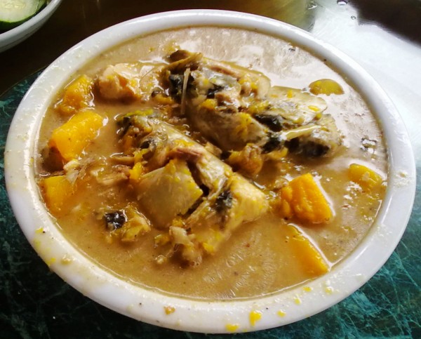 Pumpkin Fish Head Soup recipe