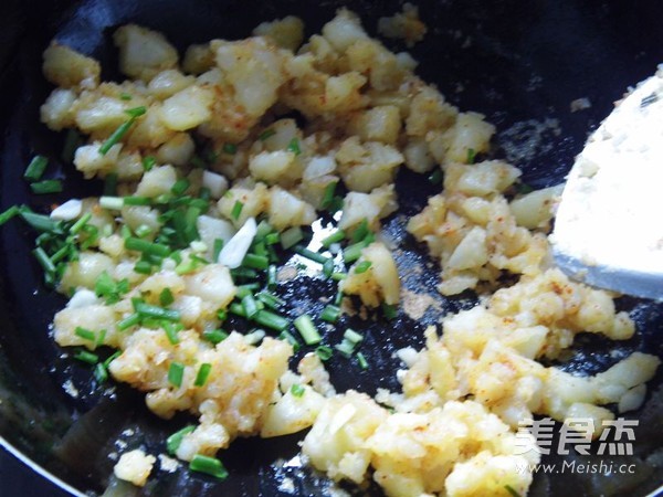 Cumin Spicy Mashed Potatoes recipe
