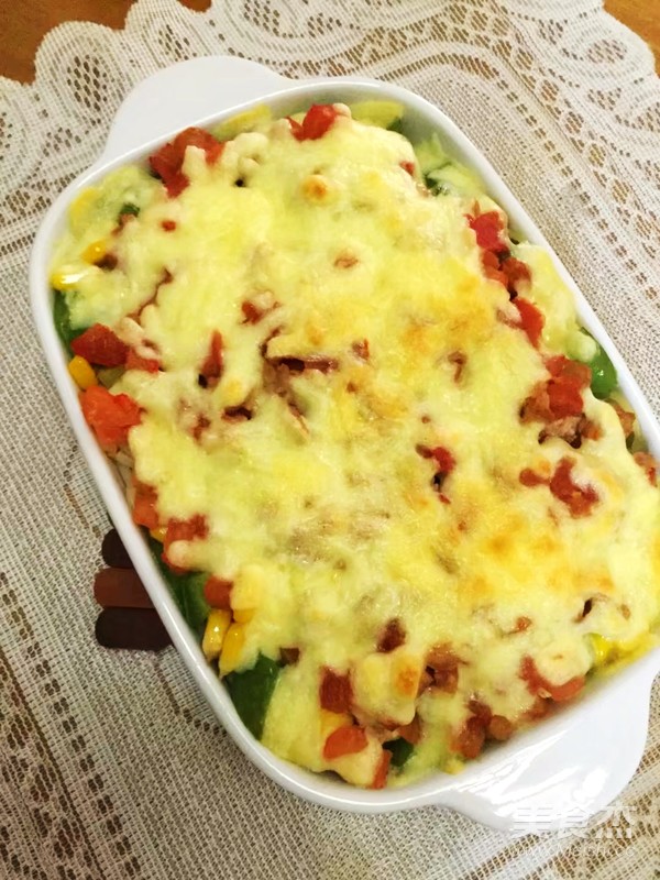 Cheese Baked Spaghetti recipe