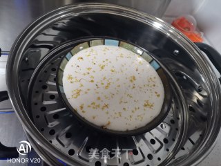 Osmanthus Wine Stuffed Rice Cake recipe