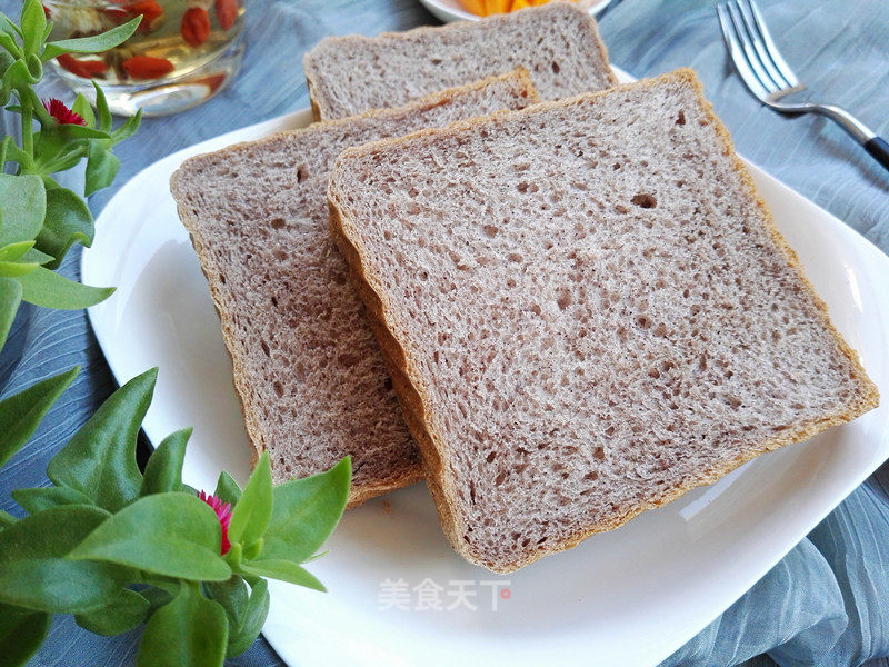 # Fourth Baking Contest and is Love to Eat Festival# Black Rice Toast recipe