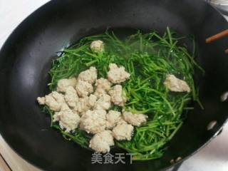 Bean Miao Meatball Soup recipe