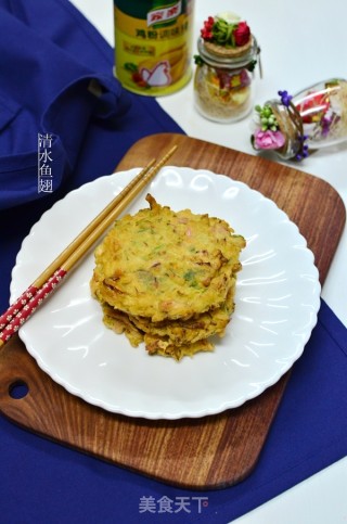 Squid and Vegetable Pancake recipe