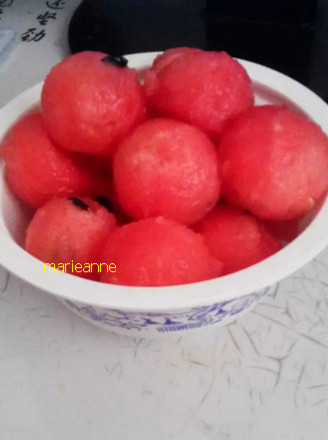 Iced Watermelon Balls recipe