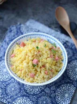 Golden Egg Fried Rice recipe