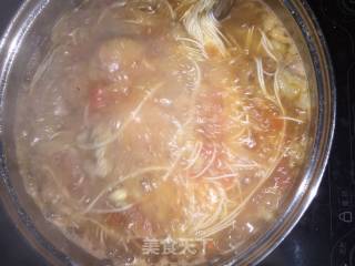 Tomato and Eggplant Shredded Pork Noodle recipe