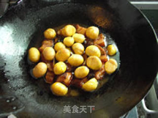 【broiled Pork with Chestnuts】--- Autumn Comes with Chestnut Fragrant recipe