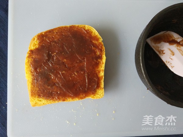 Pumpkin Puree Chocolate Lotus Paste Sandwich recipe