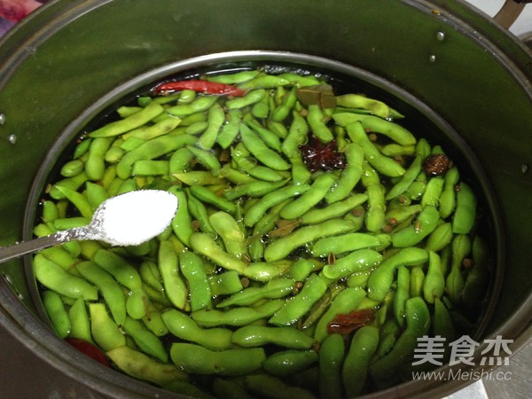 Spicy Salted Edamame recipe