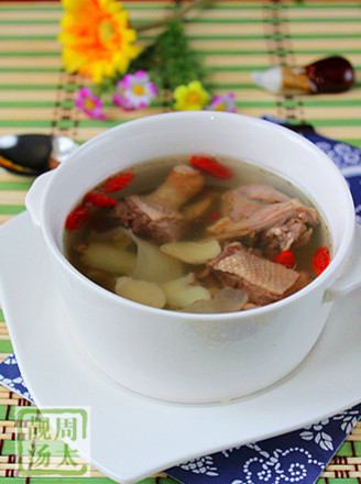 Stewed Duck with Polygonatum and Lily recipe