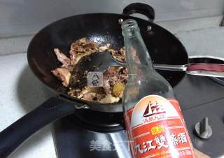 Braised Chicken with Pleurotus Eryngii and Black Bean Sauce recipe