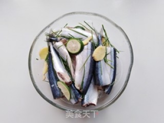 Fried Saury recipe