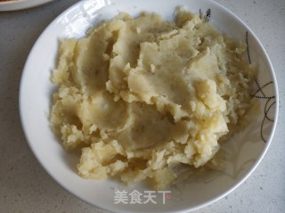 Mashed Potatoes in Golden Sauce recipe