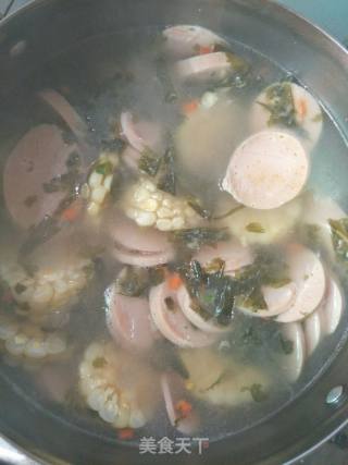 Corn Seaweed Soup recipe