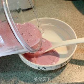 Healthy Energy Food for Children-----purple Potato Oatmeal Milkshake recipe
