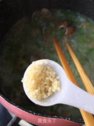 Clam Lettuce Congee recipe