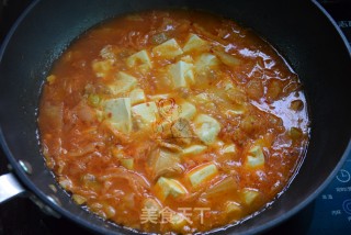 Tuna Kimchi Tofu Pot recipe