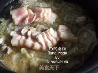 【liaoning】sauerkraut Stewed Pork Belly recipe