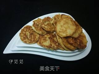 Leftover Noodles Turned into Pancakes recipe