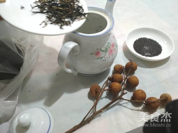 Longan Pearl Fruit Tea recipe