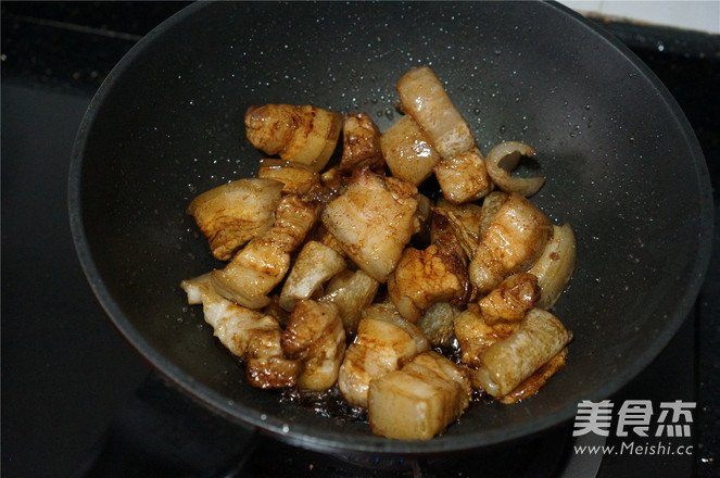 Braised Pork with Bamboo Shoots recipe