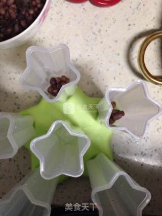 Milk Red Bean Popsicle recipe