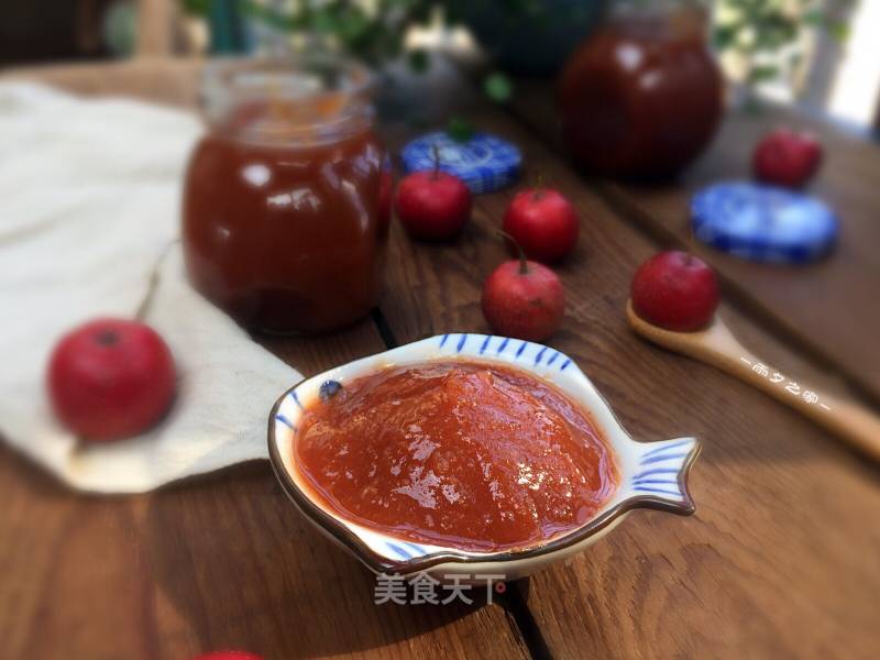Sweet and Sour Appetizing Hawthorn Sauce recipe