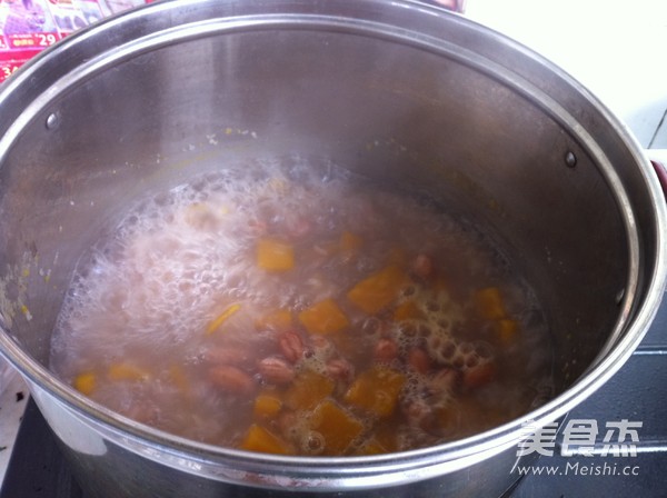 Pumpkin Candied Glutinous Rice Porridge recipe