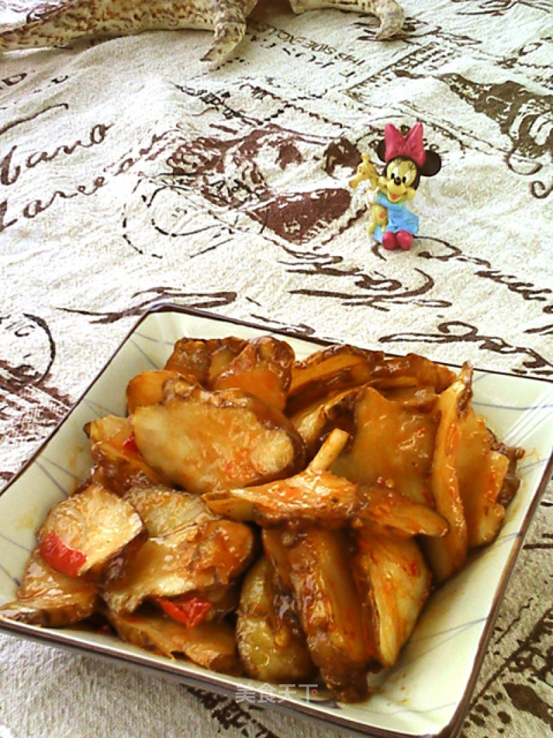 Pickled Jerusalem Artichoke in Spicy Sauce recipe