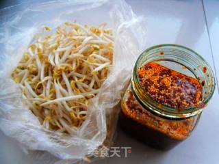 【northeast】red Oil Mung Bean Sprouts recipe