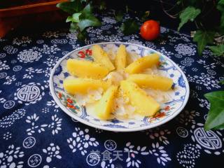 #团圆饭# Apple Steamed Lily recipe