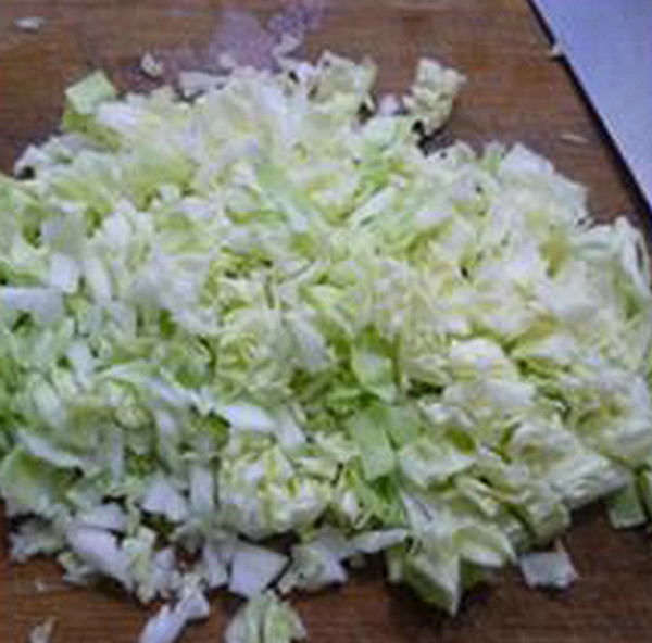 Fried Rice with Shrimp Paste and Cabbage recipe