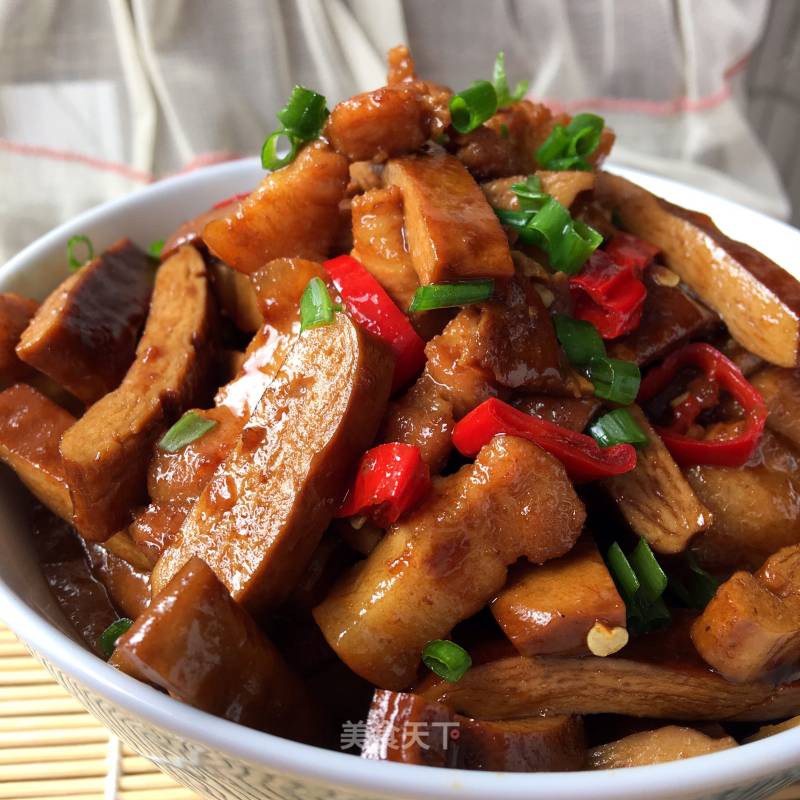 Braised Pork Belly with Bean Curd