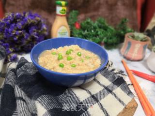 Steamed Egg with Minced Meat recipe