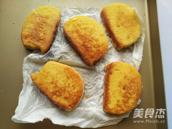 Pan-fried Steamed Bread Slices recipe