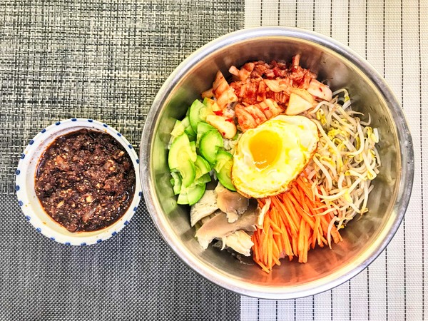 Korean Bibimbap recipe