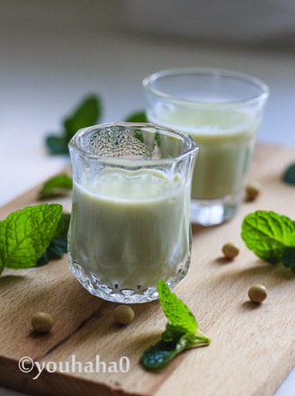 Mint Soy Milk recipe