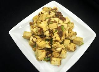 Braised Tofu with Minced Meat recipe