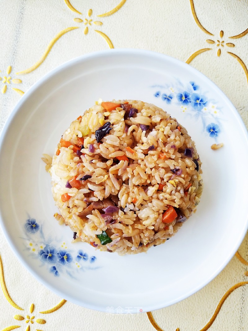 Fried Rice with Dried Intestines