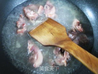 Vegetable Core Cured Chicken Thigh with Boiled Potato Vermicelli recipe