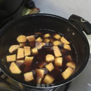 Red Bean, Barley, Sweet Potato Congee recipe