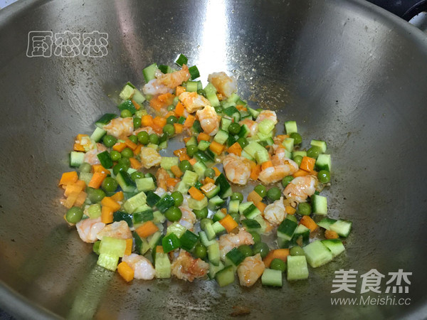 Colorful Shrimp recipe