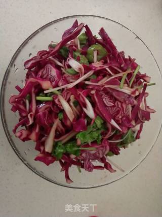 Purple Cabbage Salad recipe