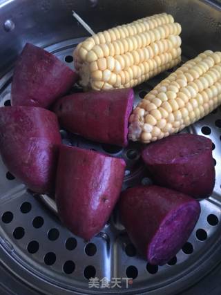Coconut Purple Sweet Potato Balls recipe