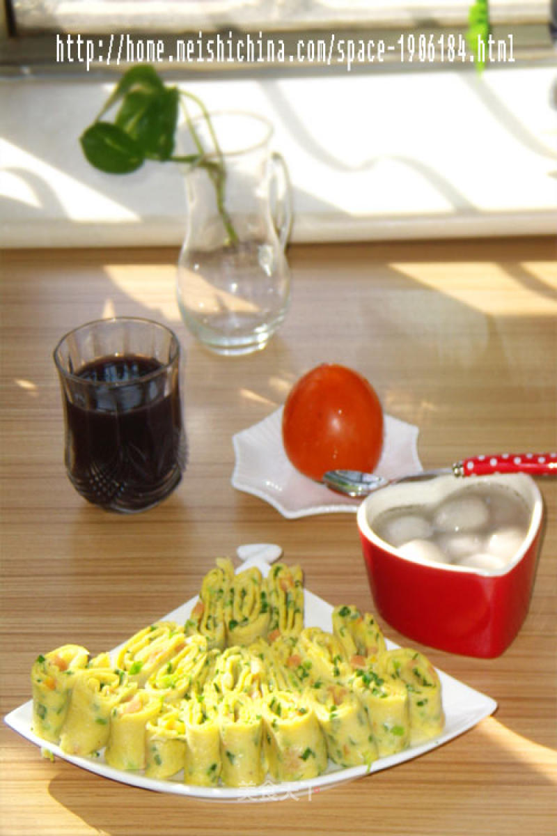 Super Fragrant Breakfast Pancakes-scallion Ham and Egg Pancakes recipe