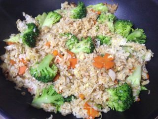 Assorted Fresh Mushroom Fried Rice with Egg recipe