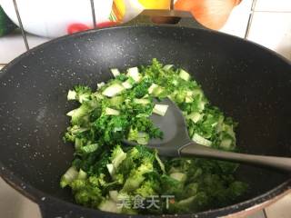 #春食野菜香# Shuang La Vegetable Rice recipe