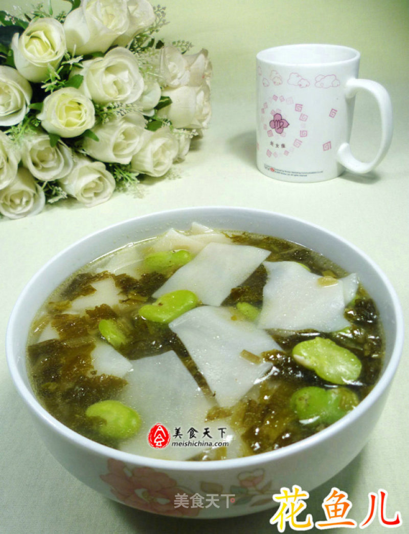 Pickled Vegetable Broad Bean Soup recipe