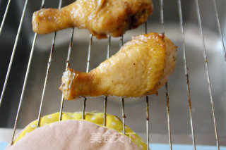 [roasted Chicken Drumsticks with Honey Miso] recipe