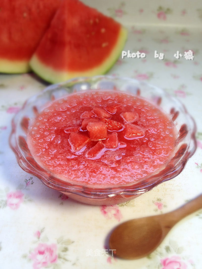 Refreshing Thirst Quenching-watermelon Sago recipe